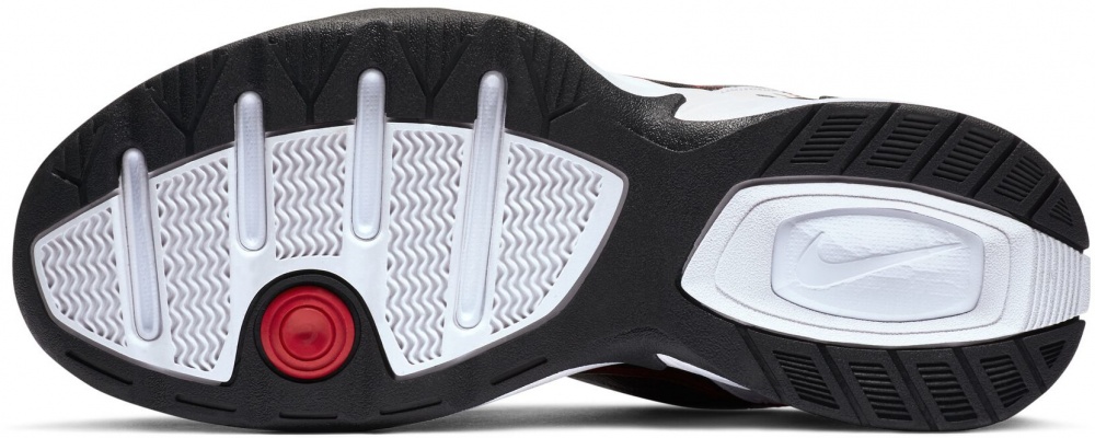 Кросівки чоловічі демісезонні Nike Air Monarch IV 415445-101 р.45,5 білі із чорним