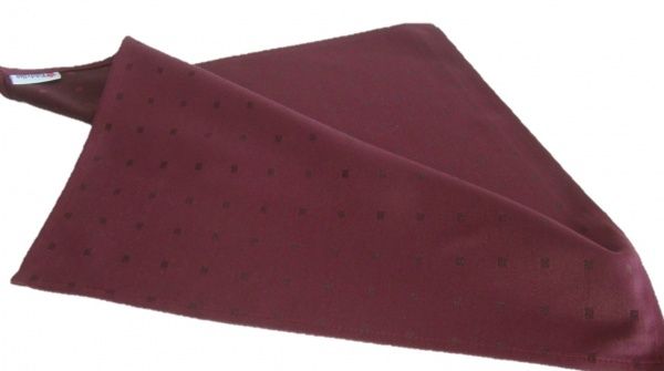 Салфетка Эдельвика Кубики 524-19/00 40x40 см бордовый 