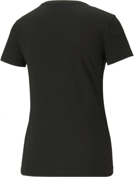 Футболка Puma ESS+ Metallic Logo Tee 58689001 р. XL чорний