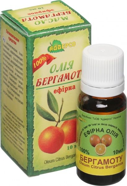 Эфирное масло Адверсо Бергамотова 10 мл 