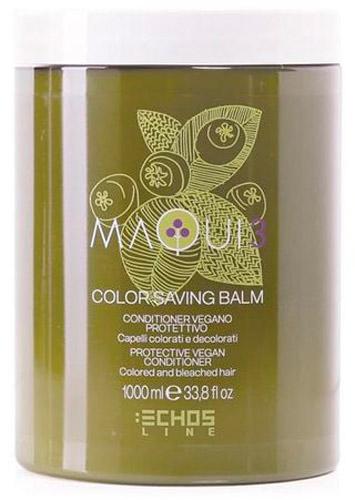 Кондиционер Echosline Maqui 3 Color Saving Balm Protective Vegan 1000 мл 
