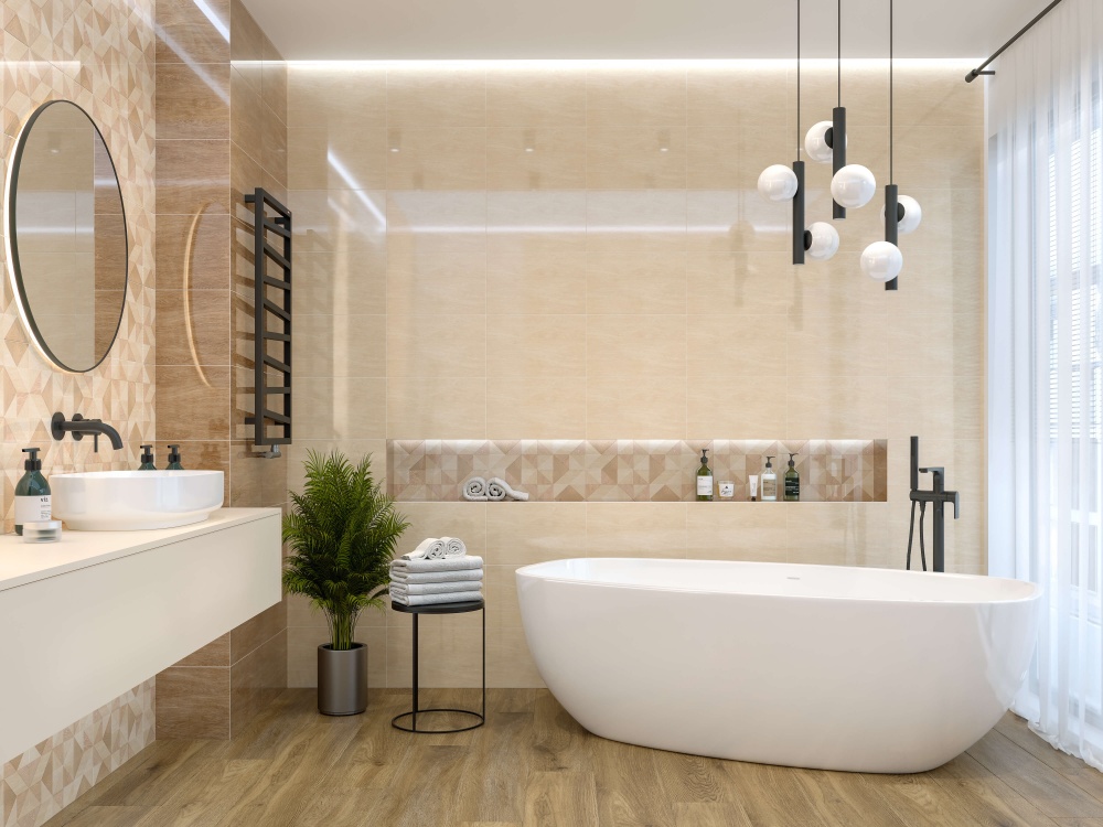 Плитка Carina light beige CRV053 2 сорт 25х40 см