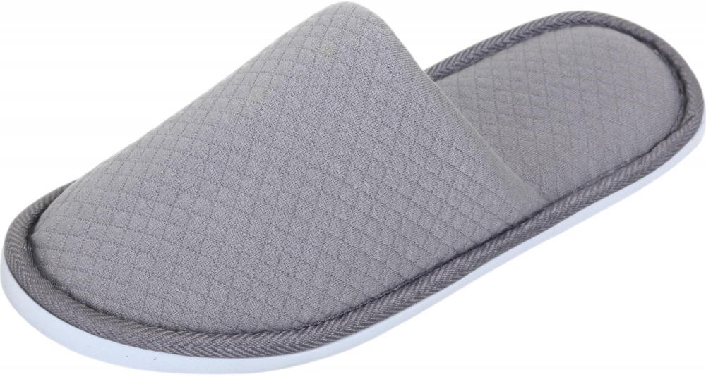 Капці готельні жіночі віскоза/поліестер р.38/39 сірий