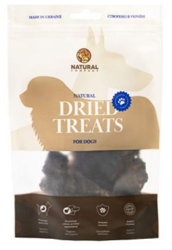 Ласощі Naturall легені яловичі для собак 50г (4820241160037)