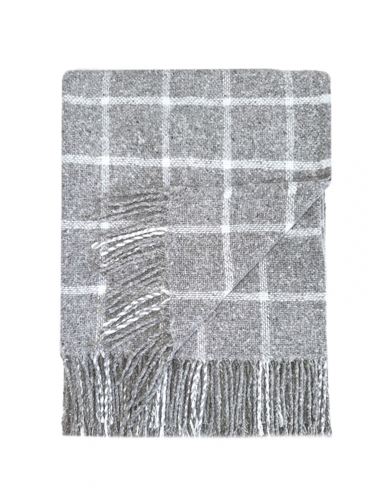 Плед 130x180 см серый Sensio