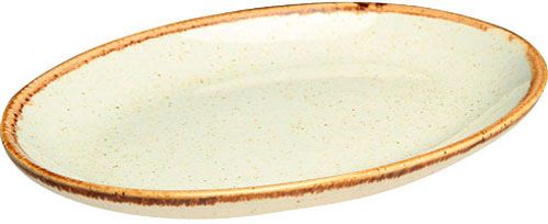Блюдо овальне Seasons 24 см бежеве 04ALM001574 Porland 