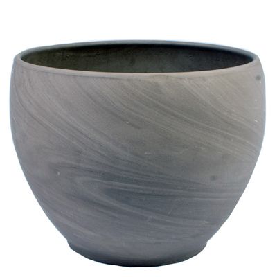 Горшок Borralheira 22MK304/27 шоколадный мрамор