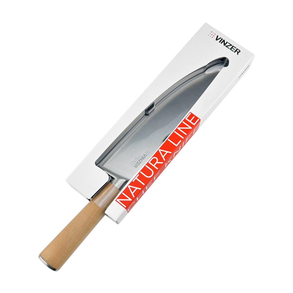 Нож поварской Vinzer Natura Line 19 см 50615