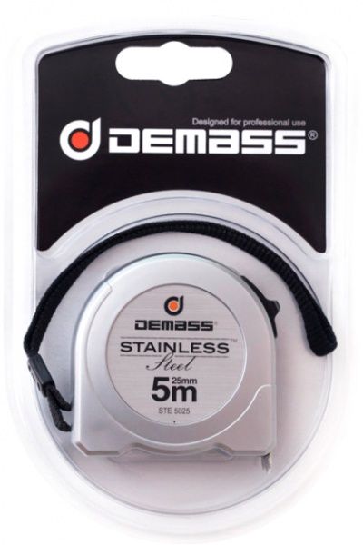 Рулетка Demass Stainless Steel STE 5025 5 м x 25 мм