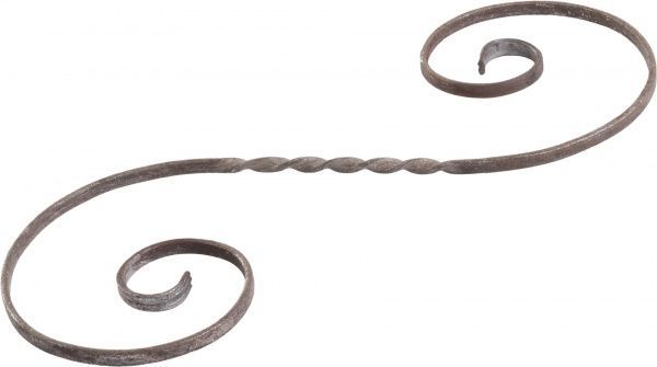 Завиток симетричний скручений 500х210 мм 02.075.01К