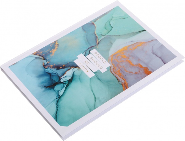 Блокнот А4 в клітинку 120 аркушів в асортименті Поділля