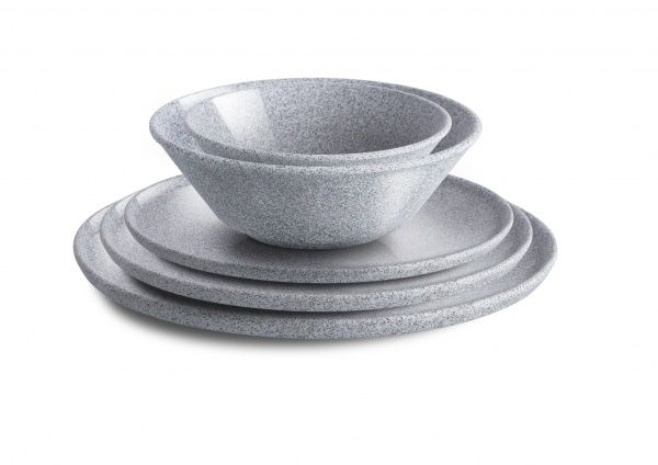 Тарілка підставна 26 см світло-сіра глянсова G1X2126 Granit G.Benedikt