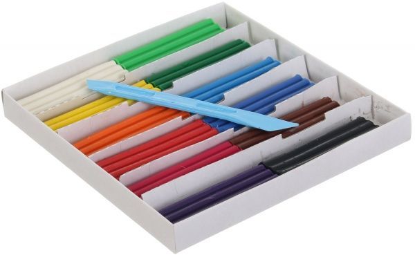 Пластилин восковый Raccon 12 цветов