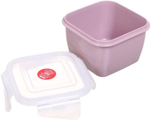 Контейнер Фиеста 450 мл квадратный фрезия Алеана