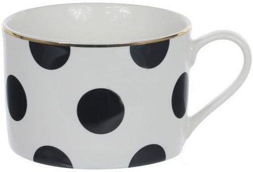 Чашка з блюдцем Горох 220 мл Lefard