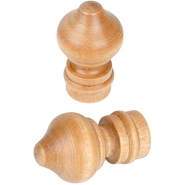 Наконечник Дельфа Скандинавия СН-298 дуб светлый 2 шт