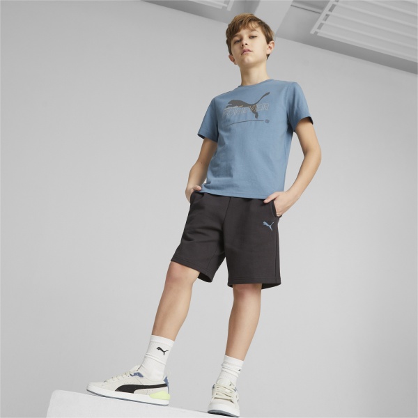 Футболка Puma ESS BETTER GRAPHIC TEE KIDS 67365817 р.140 синий
