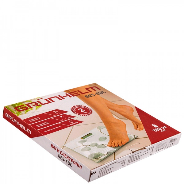 Ваги підлогові Grunhelm BES-EUC