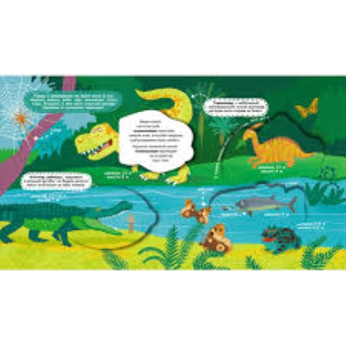 Книга Галина Дерипаско «Динозаври та їхні сусіди» 978-966-429-868-8