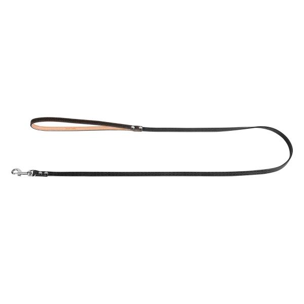 Повідець Collar одинарний непрошитий 1х122 см чорний