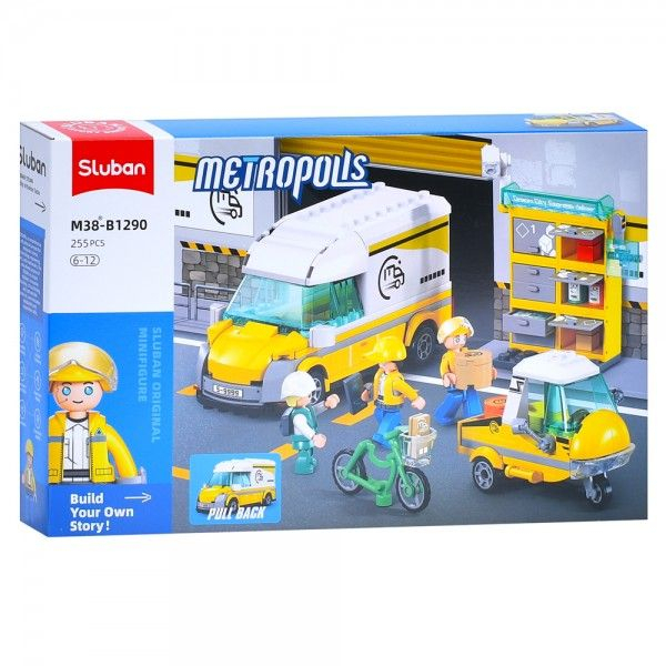 Конструктор Sluban Спецтехника M38-B1290