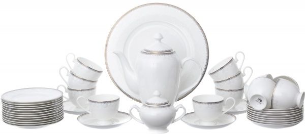 Сервиз чайный Diana 39 предметов на 12 персон Fiora