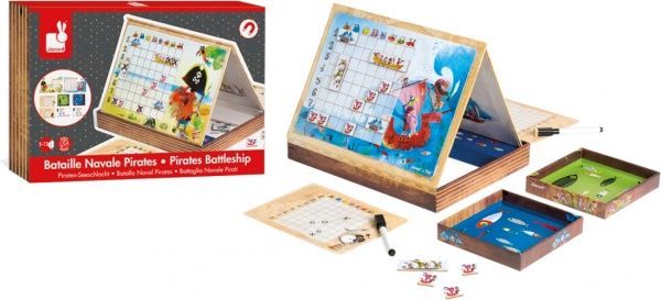 Игра настольная Janod Битва пиратов J02835