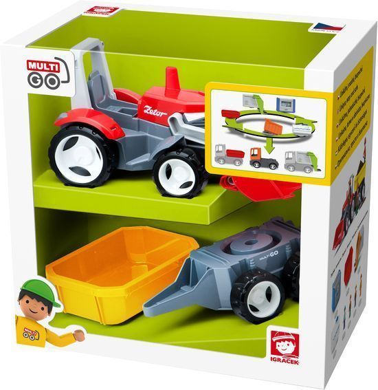 Іграшка Multigo Трактор з причепами 27015