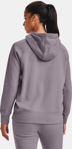 Джемпер Under Armour RIVAL FLEECE LOGO HOODIE 1356318-585 р. L фиолетовый