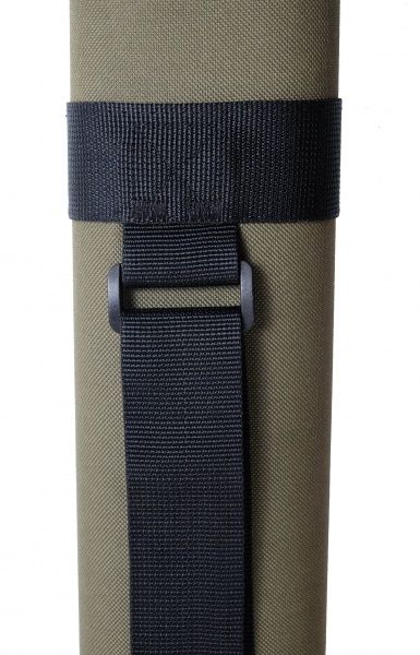 Тубус для вудилищ KENT&AVER жорсткий (8,5х5 см) зелений 130 см