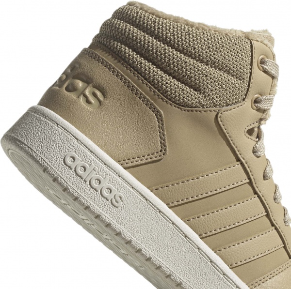 Кроссовки Adidas HOOPS 2.0 MID GZ8039 р.UK 5,5 бежевый