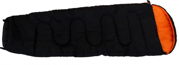 Спальный мешок Grilland с капюшоном OS00003 190+30х75 см серый