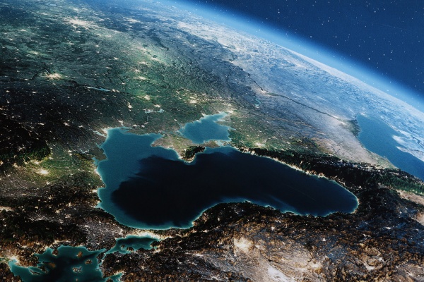 Картина Земля 125x50 см Styler GL-13689 