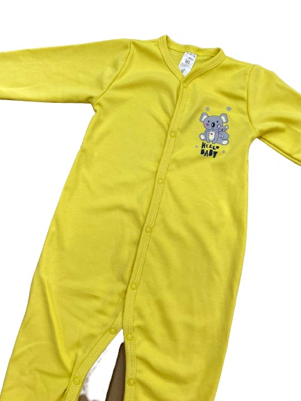 Комбінезон дитячий унісекс Bambinelli р.80 жовтий Кмб300-7 