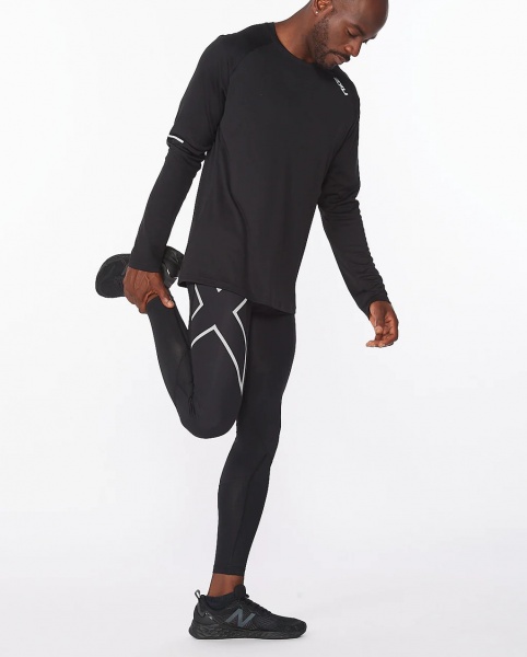 Футболка Aero Long Sleeve MR6556a_BLK/SRF р.L черный