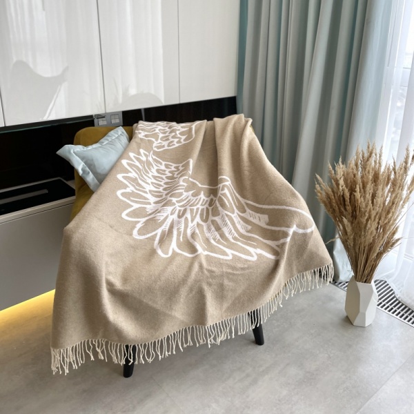 Плед Wing 140x200 см бежевий SoundSleep 