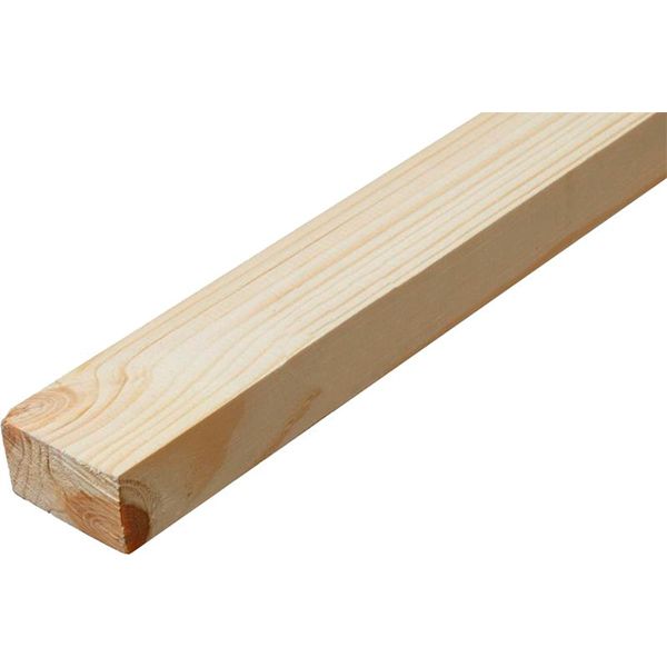 Брус Лісбудінвест цельная конструкция 25х50х2000 мм сосна (уп. 10 шт.)
