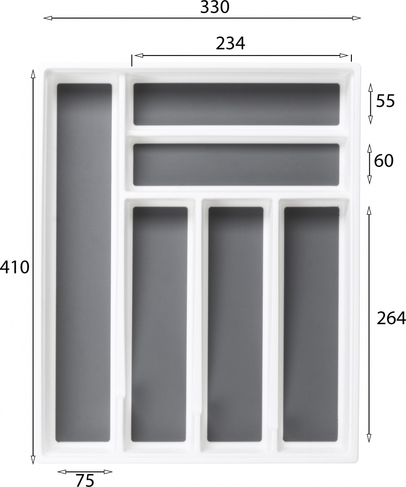 Лоток для столовых приборов Flamberg 330х410х45 мм 100478-001