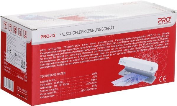 Детектор валют PRO 12 LED
