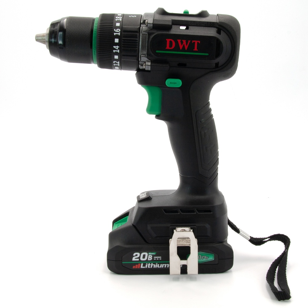 Шуруповерт ударний акумуляторний DWT ASBP-20 DNG-2 BMC