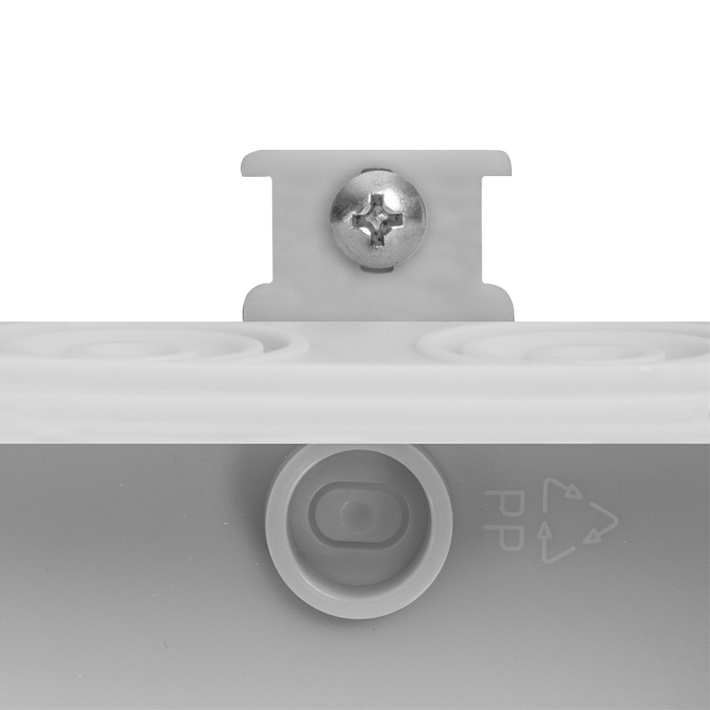 Коробка розподільча E.NEXT e.db.stand.85.85.50u поліпропілен s027040