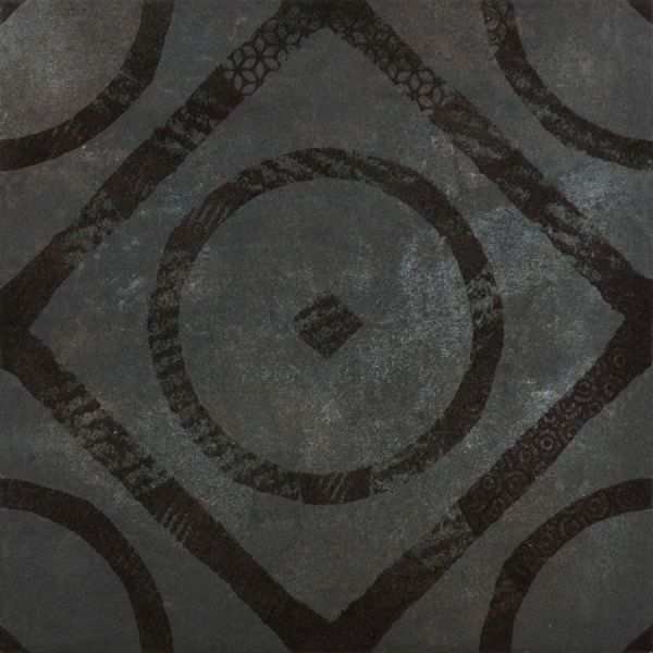 Плитка TAU Ceramica Terracina Black Decor 22,3x22,3 