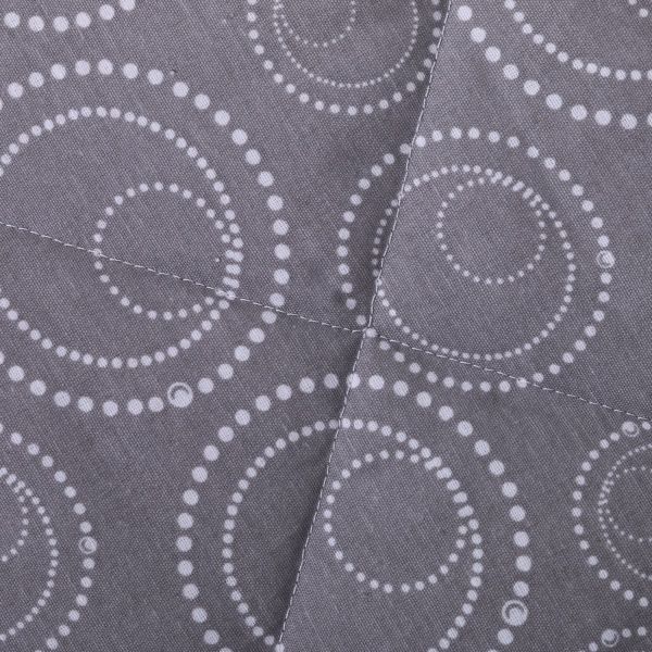 Покрывало 140x220 см Zastelli серый 