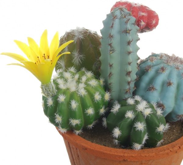 Вазон декоративный круглый коричневый (319000150) 