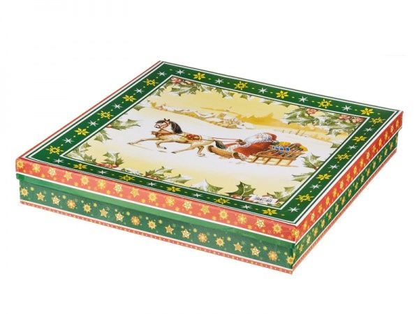 Блюдо квадратне Christmas Collection 30 х 30 см 986-067 Lefard 