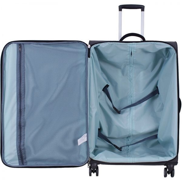 Чемодан Bagland 83 л темно-серый 3716927 