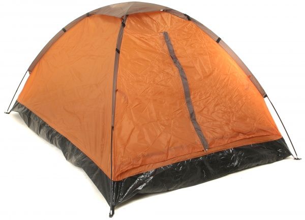 Палатка FDT-1101 туристическая 2-х местная 205х150х105 см оранжевый