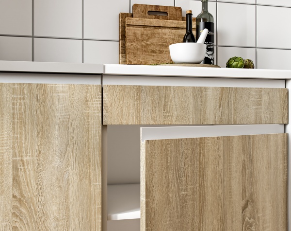 Кухня Кеті Грейд ЛДСП 1,4 м 