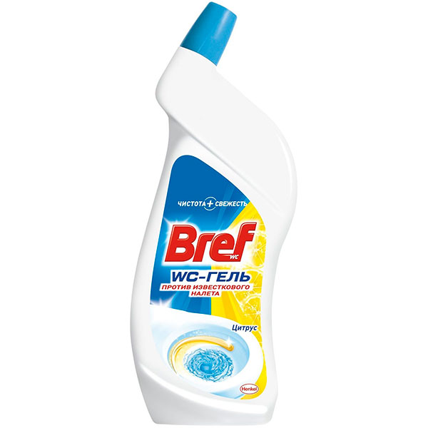 Средство для чистки унитаза Bref Цитрус 750 мл