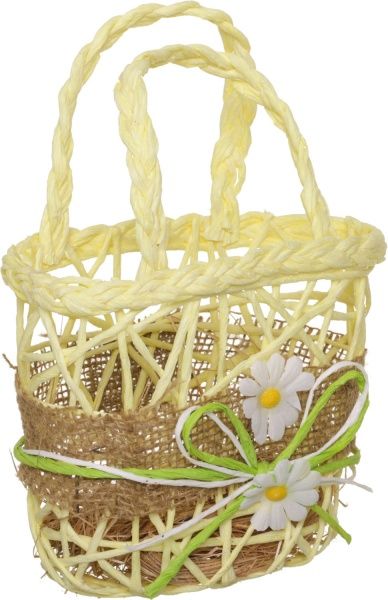 Кошик 19х9х21 см жовтий B9021-3-1 